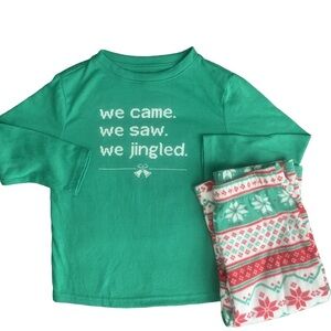 Jammies For Your Families Christmas Fleece Pant Pajama Set